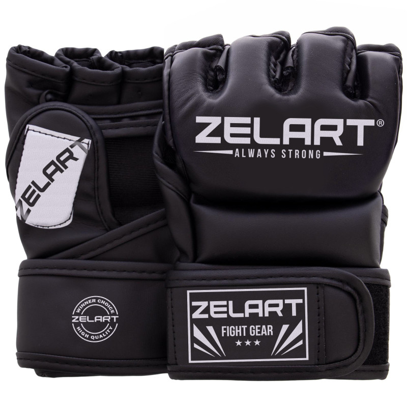 Рукавиці для змішаних єдиноборств MMA Zelart BO-5699 XXS-L кольори в асортименті
