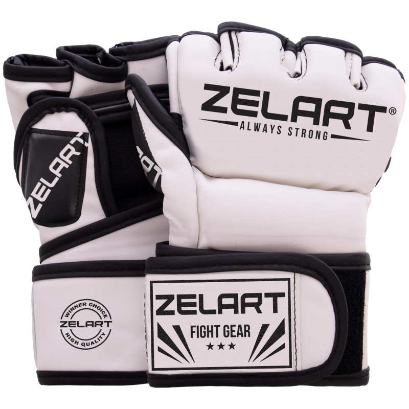 Рукавиці для змішаних єдиноборств MMA Zelart BO-5699 XXS-L кольори в асортименті