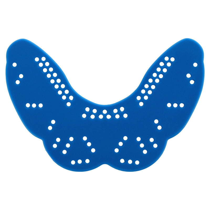 Капа перфорована однощелепна Perforated mouthguar у футлярі SP-Sport BO-7419 кольори в асортименті