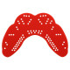 Капа перфорована однощелепна Perforated mouthguar у футлярі SP-Sport BO-7419 кольори в асортименті