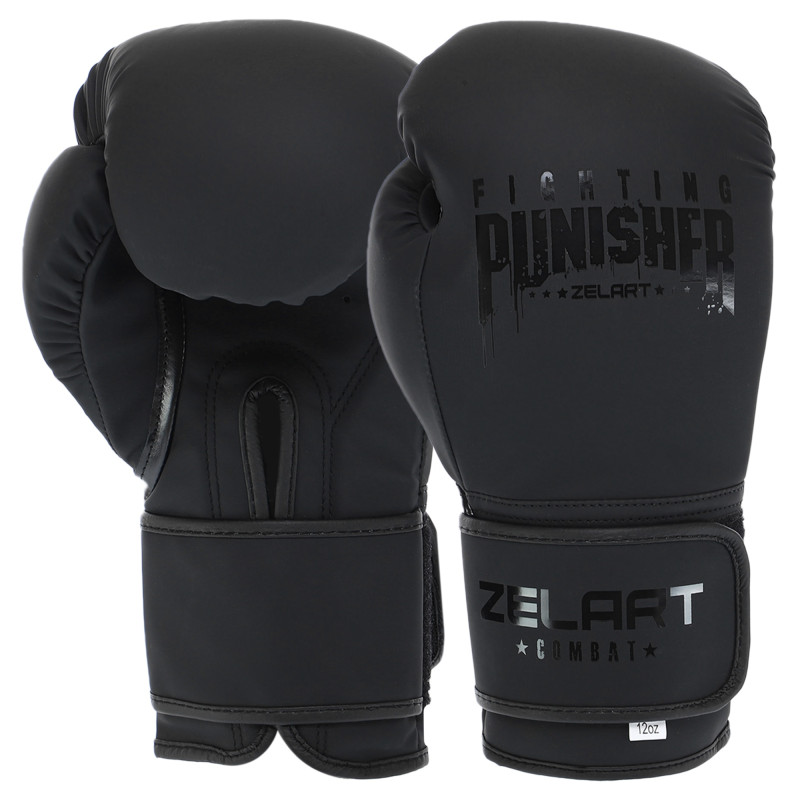 Боксерські рукавиці Zelart PUNISHER BO-7553 10-14 унцій кольори в асортименті