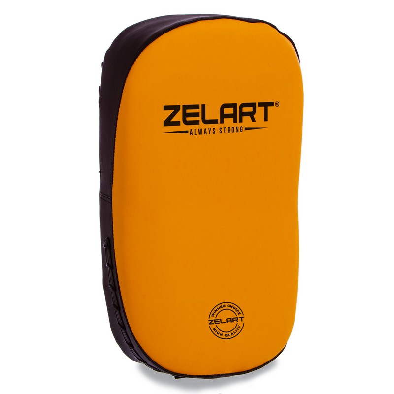Пади для тайського боксу Тай-педи Zelart BO-8253 35x20x10см 1шт кольори в асортименті