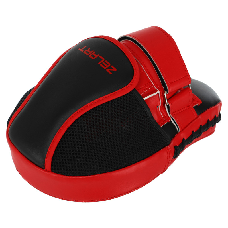 Лапа боксерська вигнута тренувальна PU ZELART BO-9057 26x19,5x8см 2штуки кольори в асортименті