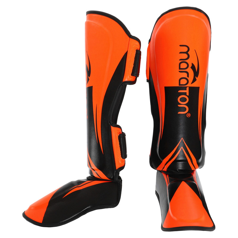 Захист гомілки та стопи Муай Тай, ММА, Кікбоксинг REXION MARATON BO-9321 S-XL кольори в асортименті