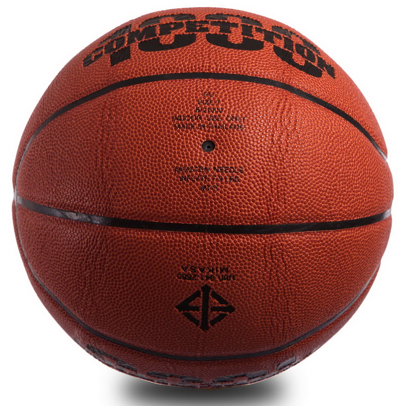 М'яч баскетбольний MIKASA COMPETITION 1000 BQ1000 розмір 7 коричневий