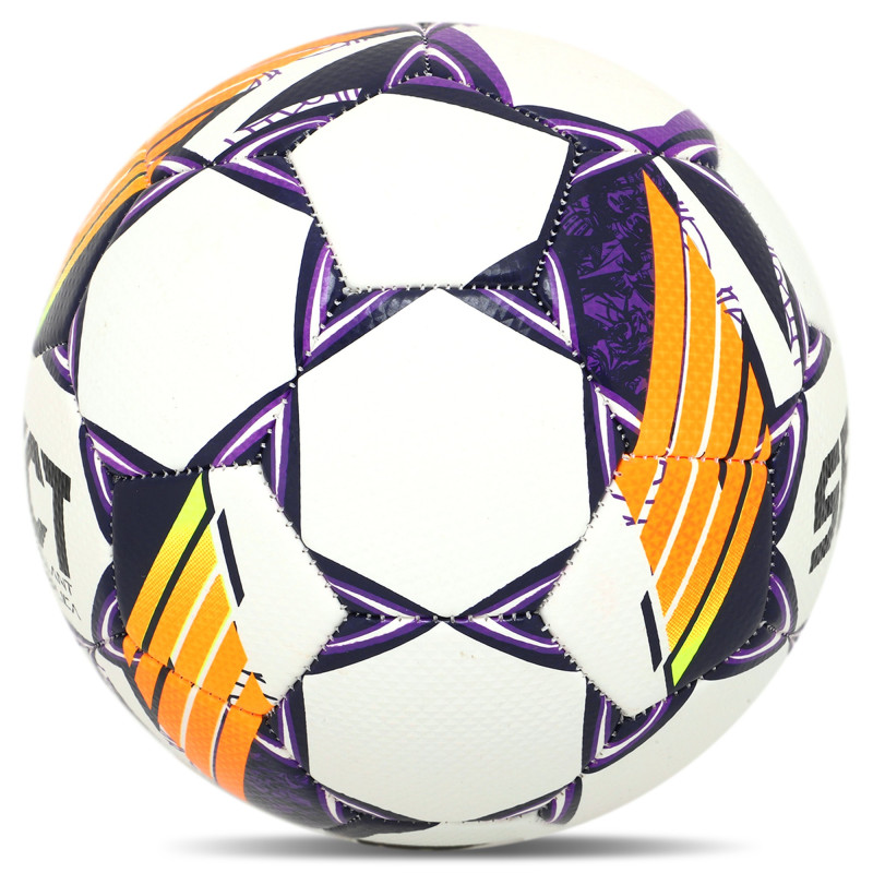 М'яч футбольний дитячий SELECT BRILLANT REPLICA V24 BRILLANT-REP-4WV №4 білий-фіолетовий