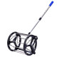 Машина-кошик для збору тенісних м'ячів TENNIS BALL CART на 72 м'ячі SPOINT BT-0463 чорний