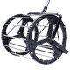 Машина-кошик для збору тенісних м'ячів TENNIS BALL CART на 72 м'ячі SPOINT BT-0463 чорний