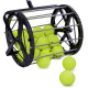 Машина-кошик для збору тенісних м'ячів TENNIS BALL CART на 72 м'ячі SPOINT BT-0463 чорний