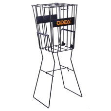 Кошик для тенісних м'ячів TENNIS BALL CART на 72 м'ячі ODEAR BT-0465 чорний