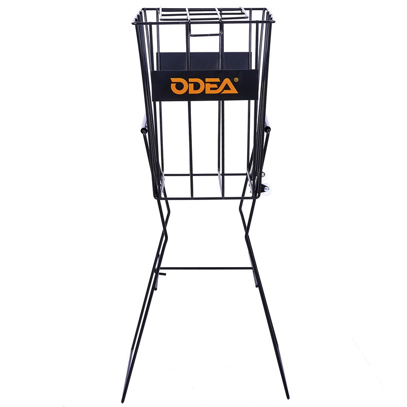 Кошик для тенісних м'ячів TENNIS BALL CART на 72 м'ячі ODEAR BT-0465 чорний