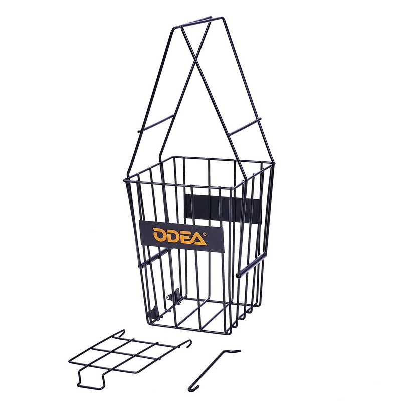 Кошик для тенісних м'ячів TENNIS BALL CART на 72 м'ячі ODEAR BT-0465 чорний