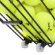 Кошик для тенісних м'ячів TENNIS BALL CART на 72 м'ячі ODEAR BT-0465 чорний