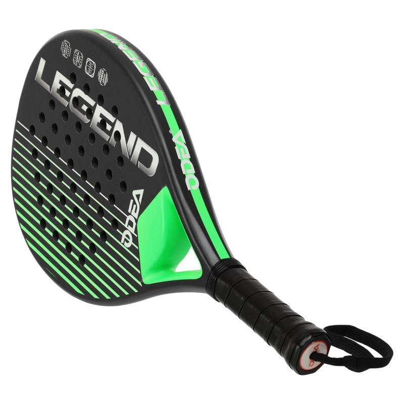 Ракетка для падел-тенісу Padel ODEAR LEGEND TEAR DROP BT-6581 чорний-зелений