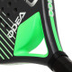 Ракетка для падел-тенісу Padel ODEAR LEGEND TEAR DROP BT-6581 чорний-зелений