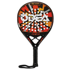 Ракетка для падел-тенісу Padel ODEAR POWER ROUND BT-6583 чорний-помаранчевий