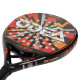 Ракетка для падел-тенісу Padel ODEAR POWER ROUND BT-6583 чорний-помаранчевий