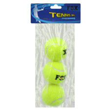 М'ячі для великого тенісу FOX BT-9799 3шт салатовий