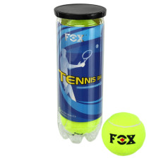 М'ячі для великого тенісу FOX BT-9803 3шт салатовий
