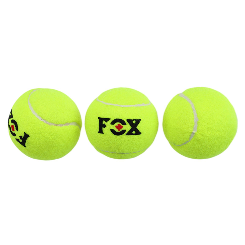 М'ячі для великого тенісу FOX BT-9803 3шт салатовий