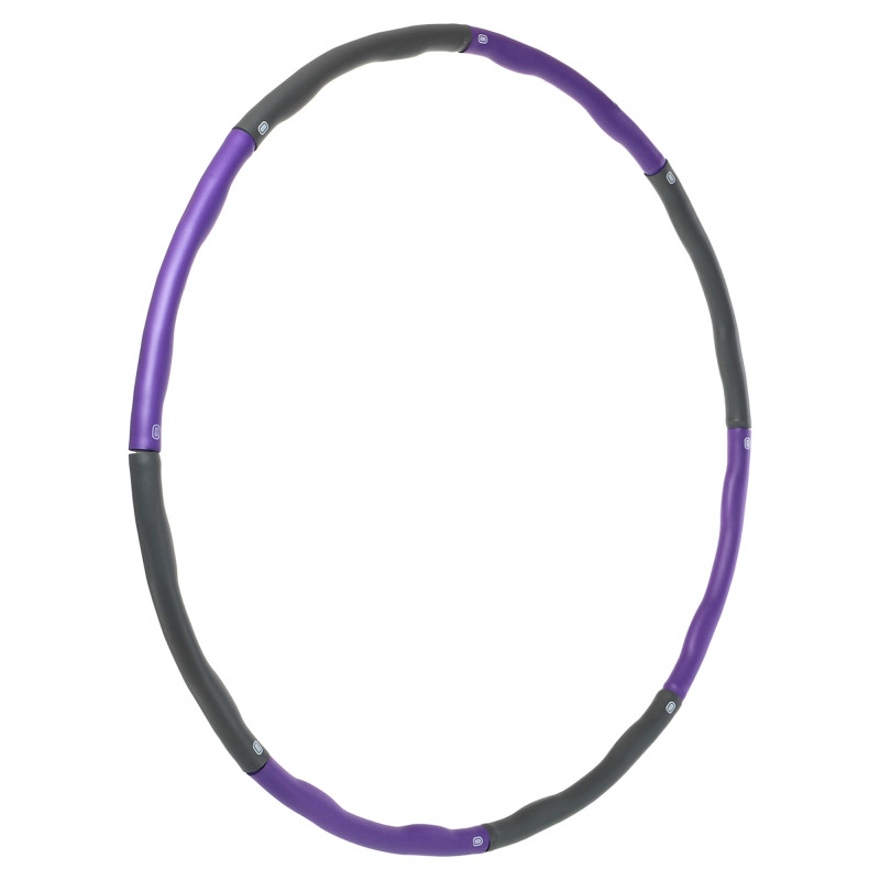 Обруч для схуднення розбірної Хула Хуп Hula Hoop IntiPal BY-018 8 секцій двоколірний