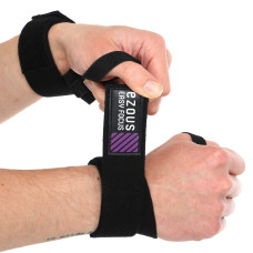 Бинти кистьові для жиму LIFTING WRAPS EZOUS C-01 2штуки чорний