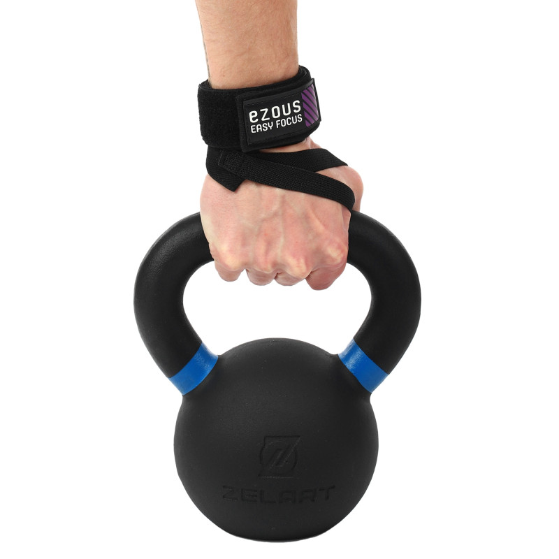 Бинти кистьові для жиму LIFTING WRAPS EZOUS C-01 2штуки чорний