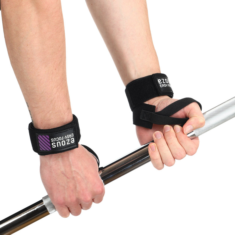 Бинти кистьові для жиму LIFTING WRAPS EZOUS C-01 2штуки чорний