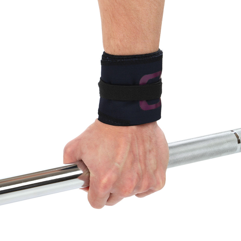 Бинти кистьові для жиму STRENGTH WRIST WRAPS EZOUS C-02 2штуки чорний