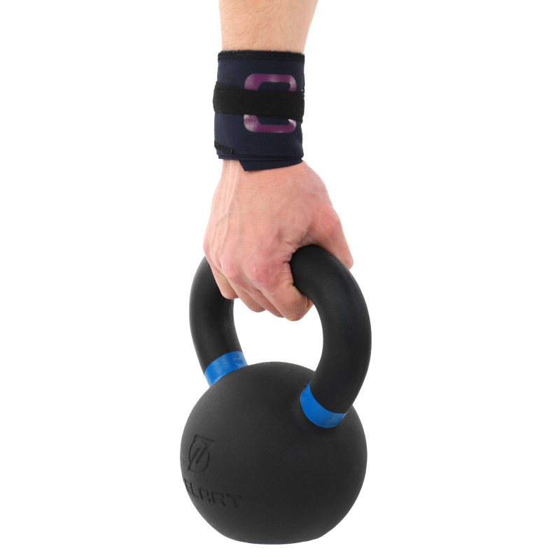 Бинти кистьові для жиму STRENGTH WRIST WRAPS EZOUS C-02 2штуки чорний