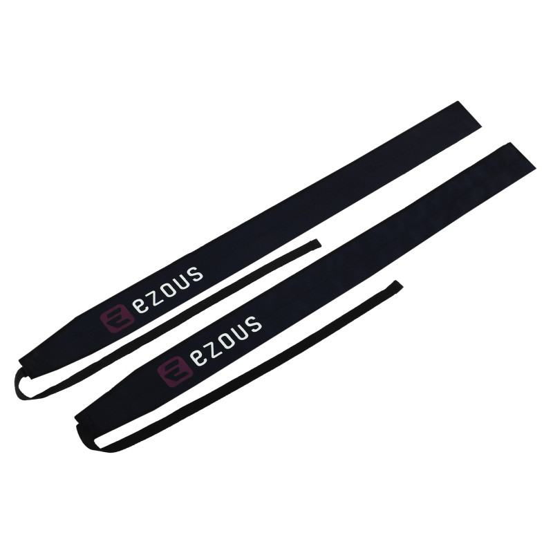 Бинти кистьові для жиму STRENGTH WRIST WRAPS EZOUS C-02 2штуки чорний