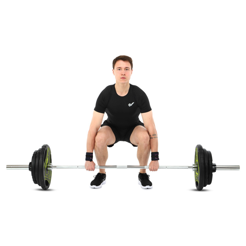 Бинти кистьові для жиму STRENGTH WRIST WRAPS EZOUS C-02 2штуки чорний