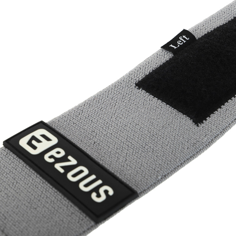 Бинти кистьові для жиму STRENGTH WRIST WRAPS (SOLID SUPPOR) EZOUS C-04 2штуки фіолетовий