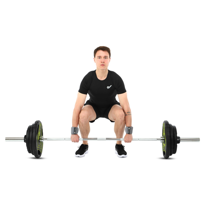 Бинти кистьові для жиму STRENGTH WRIST WRAPS (SOLID SUPPOR) EZOUS C-04 2штуки фіолетовий
