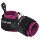 Бинти кистьові для жиму STRENGTH WRIST WRAPS EZOUS C-05 2штуки чорний-фіолетовий