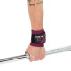 Бинти кистьові для жиму STRONG WRIST WRAPS EZOUS C-07 2штуки чорний-фіолетовий