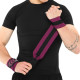 Бинти кистьові для жиму STRONG WRIST WRAPS EZOUS C-07 2штуки чорний-фіолетовий