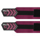 Бинти кистьові для жиму STRONG WRIST WRAPS EZOUS C-07 2штуки чорний-фіолетовий