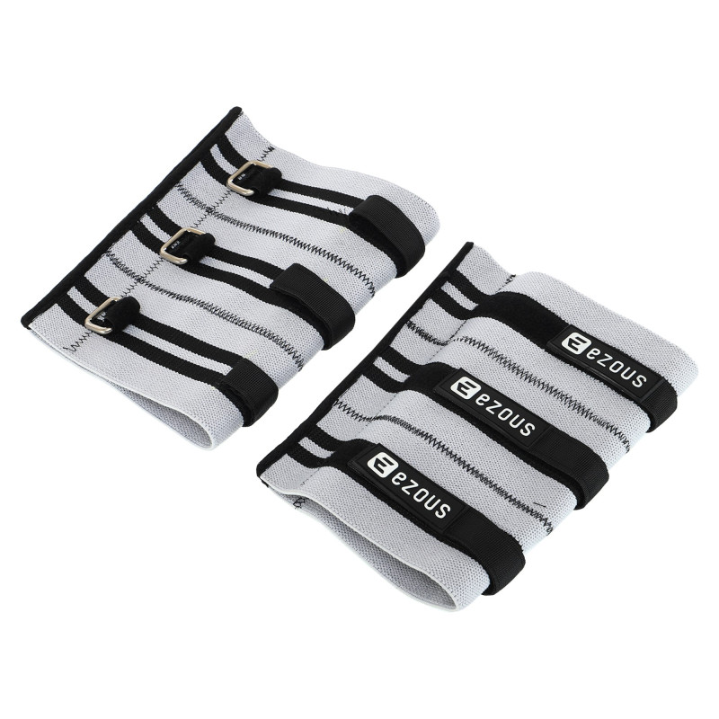 Налокотники для жиму 2штуки 2штуки ADJUSTABLE ELBOW SLEEVE EZOUS C-08 2шт сірий-чорний