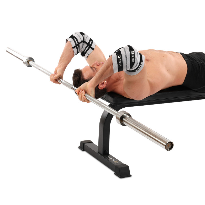 Налокотники для жиму 2штуки 2штуки ADJUSTABLE ELBOW SLEEVE EZOUS C-08 2шт сірий-чорний