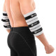 Налокотники для жиму 2штуки 2штуки ADJUSTABLE ELBOW SLEEVE EZOUS C-08 2шт сірий-чорний