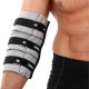Налокотники для жиму 2штуки 2штуки ADJUSTABLE ELBOW SLEEVE EZOUS C-08 2шт сірий-чорний