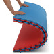 Мат для єдиноборств (ластівчин хвіст, будо-мат, мат татамі, мат пазл, мат даянг) SP-Sport C-1962 розмір 1x1мx3см червоний-синій