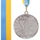 Медаль спортивна зі стрічкою CUP SP-Sport C-6208 ø5см золото, срібло, бронза