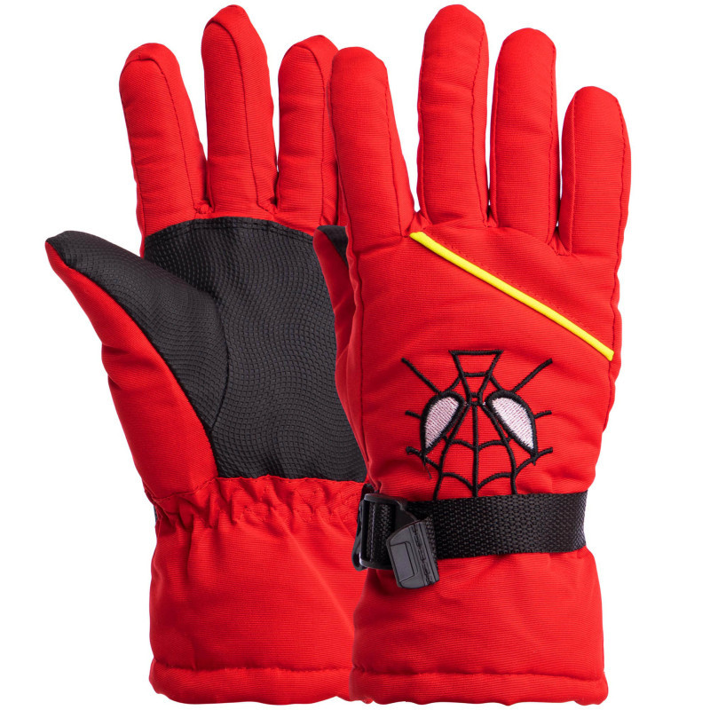Рукавички лижні дитячі зимові SPIDERMAN SP-Sport C-6572 M-XL кольори в асортименті