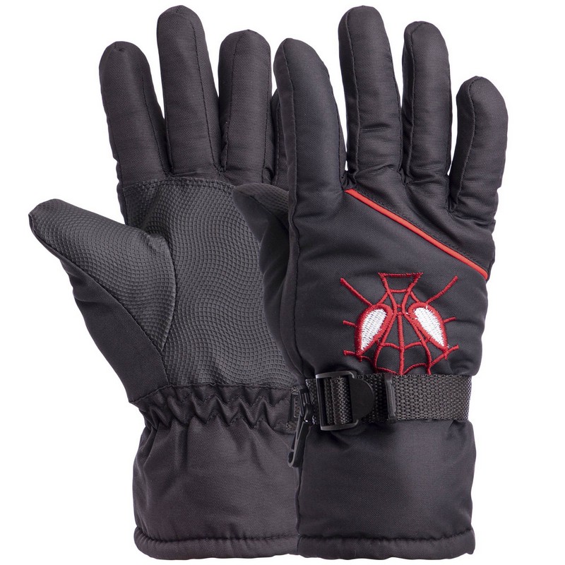 Рукавички лижні дитячі зимові SPIDERMAN SP-Sport C-6572 M-XL кольори в асортименті