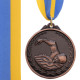 Медаль спортивна зі стрічкою тематична SP-Sport Плавання C-7015  ø5см золото, срібло, бронза