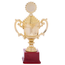 Кубок спортивний нагородний SP-Sport Courage C-896-3B висота 29,5см золотий