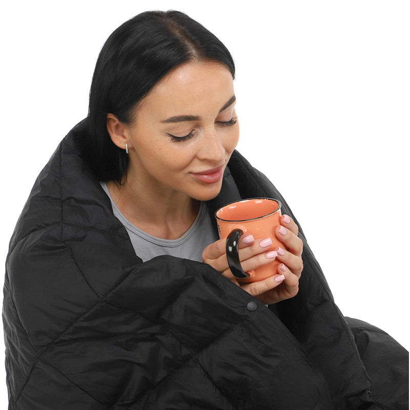 Ковдра мультифункціональна 3в1 CAMPING MULTIFUNCTIONAL PUFFY BLANKET 4Monster C-PBF-140 кольори в асортименті