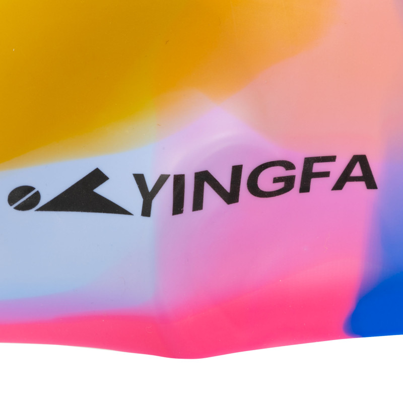 Шапочка для плавання силіконова для дорослих YINGFA CAMOUFLAGE C0065 кольори в асортименті